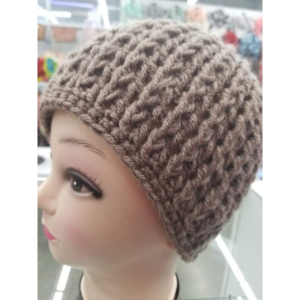 Crochet beanie